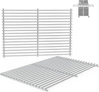 7528 7524 19.5" Grill Grates for Weber Genesis 300 Series Genesis E310 E320 E330 S310 S320 S330 EP310 EP320 EP330 for Weber Genesis 300 Grill Parts, 7MM Stainless Steel