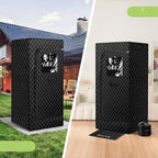 Portable Home Sauna Box for Relaxation & Detoxification with 1500W Steamer, Remote Control, Foldable Chair, Soothing Red Light, 3L Tank, Diatom Mat, 9 Levels, Foldable Design, 30.5 x 30.5 x 69.9 in