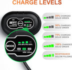 SUNER POWER 12V 30W Solar Battery Charger Maintainer PRO, Built-in UltraSmart MPPT Charge Controller, Waterproof 30 Watt Solar Panel Charging Kit for 12Volt AGM, Deep Cycle, Lead-Acid, Lifepo4 Battery