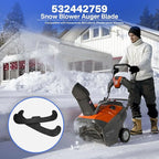 532442759 Snow Blower Auger Blade Set (2 Pack) -Rubber Snow Blower Paddle Set Compatible with Husqvarna ST111 ST121E ST131 ST151