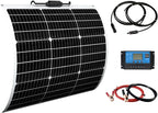 XINPUGUANG Solar Panel Flexible Solar kit (50W Solar KIT White)