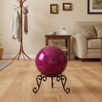 Decorative Garden Gazing Ball, Home Garden Gazing Globe Mirror Balls, Polished Stainless Steel Shiny Sphere, Ideal As a Housewarming Gift (Dia:30cm/12 inches)