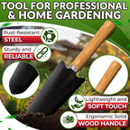 10 Pcs Garden Tool Set for Women – Ergonomic Lightweight Gardening Hand Tools with Convenient Little Bag, Sturdy Metal Garden Tools Set, Easy Handling for Outdoor Plant Care, Gardening Kit for Women