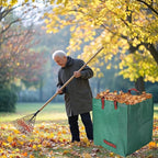 72-Gallon Leaf Bags (Pack of 2) - Reusable Yard Waste Bags with Reinforced Handles, Foldable & Portable for Lawn, Garden, Leaf Collection, and Home Yard Cleanup