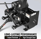 48" 3 Point PTO Snow Blower 24" Impeller Diameter 360° Snow Chute (PTO Shaft Included with Slip Clutch), 20-45 HP, Model TSB48