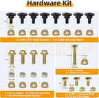 99-9313 Snow Blower Paddles with 55-8760 Scraper Blade 95-6151 Drive Belt Replaces Toro 99-9313 Kit, 88-0771, Toro 55-8760 for Toro CCR 2400, CCR 2450, CCR 3000, CCR 3650 Snowthrowers