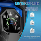 Pressure Washe Touch Screen Adjustable Pressure Power Washer with 4 Quick Connect Nozzles,Inlet Hose & Filter, Foam Cannon for Cars/Fences/Driveways Cleaning