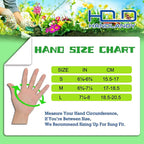 HANDLANDY Women Safety Work Gloves Utility Touch Screen Working Grip Glove for Yardwork Gardening Breathable Mechanic Gloves