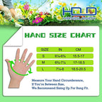 HANDLANDY Women Safety Work Gloves Utility Touch Screen Working Grip Glove for Yardwork Gardening Breathable Mechanic Gloves
