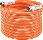 Fevone Garden Hose 100 ft., Lightweight Hybrid Water Hose, Flexible and Durable, Leak-Free Connections