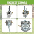 119-1977 Carburetor Kit for Toro Power Clear PC-180 418ZE 418ZR 38587 38272 38282 38452 119-1570 120-4427 119-1928 Snow Thrower Snowblower Fuel Filter Heat Shield