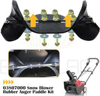 03807000 Snow Blower Auger Paddle Replaces Ariens 03807000 Auger Blade for Ariens 522 Snowblower Paddles Ariens SS522E Paddle Ariens SS322, SS322E, SS522, SS722, SS722C, 938017, 22" Snowblower
