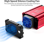 300w Power Inverter DC 12V to AC 110V - vansoet Car Plug Adapter Outlet with 3.4A Dual USB Fast Charging Port - Car Charger Cigarette Lighter Adapter for Phone, Laptop on Road Trip, Aluminum Housing