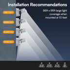Onforu 120W 12000LM Dusk to Dawn Outdoor Lighting,5 Heads Flood Lights Outdoor,6500K Super Bright Outdoor Lighting,IP66 Waterproof Hardwired LED Security Lights for Garage,Yard,Outside
