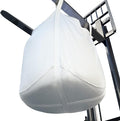 FIBC Bulk Bag - 4400 lbs Capacity, 35x35x43 inches, Polypropylene (PP), Open Top, White, Rectangular, Reusable, 1-Pack