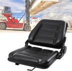 Universal Lawn Mower Seat, Replacement Forklift Seat, Garden Tractor Seat, Adjustable Mower Seat, Stage Weight Seat PVC Tractor Seat for Forklift Tractor Skid Loader