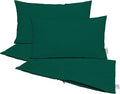 RSH DECOR: Sunbrella Pillow Covers Set of 4 | Covers Only - 26" x 16" | Outdoor Lumbar Pillow Covers Crafted with Sunbrella Performance Fabric | Canvas Forest Green