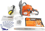 NEOTEC 43cc Gas Chainsaw, NH843 Powerhead with 16 Inch Guide Bar and Chain, Power Chain Saw 2.95HP 2,2KW 16" Gasoline Chainsaws