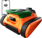 Cordless Robotic Pool Cleaner -Pool Vacuum 180W Brushless Motor, 45,000Pa Suction, Wall Climbing, Sonar Navigation, 3 Modes Automatic Pool Robot for Inground & Above-Ground Pools Up to 2150 Sq. Ft.
