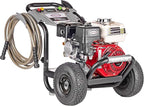 Simpson 61014 3500 PSI at 2.5 GPM Honda GX200 with AAA AX300 Axial Cam Pump Cold Water Professional Gas Pressure Washer PS61002-S