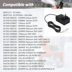 7.2v Snow Blower Battery Charger Compatible with Ariens Snow Blower Platinum SHO 24 EFI/ST28DLE/ST36DLE/Pro 28 Hydro EFI/Deluxe 30 EFI/Pro 36 Hydro EFI (Replace #05079500) Replacement Power Cord