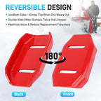 2PCS 106-4588-01 Snowblower Skid Shoes with Mounting Hardware Compatible with Toro Power Max Model 724 726 826 828 926 928 1028 1128 37770 37771 37772 38595 38629 Replace# A107BD 780-712