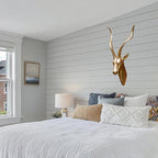 Fashionoda Large Antelope Wall Sculpture Statue - Wall Mounted Animal Heads - Rustic Dining Room Decor & More, Antelope Decorations for Home - 20.5 inch