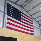 Homissor American Flags for Outside US Flag 5x8 Heavy Duty Outdoor Large USA Banner Embroidered Stars High Wind All Weather Sewn Stripes Brass Grommets