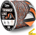 Cluparis 3-Pound Super Heavy Duty Trimmer Line .105-Inch-by-794-ft Twist Pro Trimmer Line Spool 3-Component Tri-Extrusion Weed Eater String with Super Line Cutter
