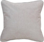 East Green 22 x 22 Waterproof Outdoor Pillow with Insert, Flax Tan - Premium Olefin Outdoor Accent Pillow for Patio Furniture