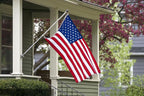 American Flags for Outside 2.5x4 Ft; American Flags 2.5x4 Outdoor Heavy Duty. Durable 250D Polyester US flags with Premium Embroidered Stars, Sewn Stripes, Brass Grommets, and Vibrant Colors.