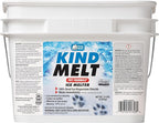 HARRIS Kind Melt Pet Friendly Ice and Snow Melter, Fast Acting 100% Pure Magnesium Chloride Formula with Scoop Included, 15lb