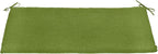 BrylaneHome Bench Cushion - 48" L x 18" W x 3" H - Patio & Outdoor - Water, Stain & Fade Resistant - Willow