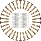 Shear Pins and Cotter Pins Fit for MTD Snowblower - Shear Pins 30pcs and Cotter Pins 30pcs Compatible for Cub Cad et Troy Bilt Craftsman 24" 26" Snow Thrower, Replace 738-04124A 714-04040