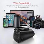 BESTEK 200W Car Power Inverter, Car Plug Adapter Outlet Converter with 2 AC Outlets, Dual 4.5A USB Charging Ports, Cup Holder Car Inverter with Cigarette Lighter Socket for Laptop, Computer