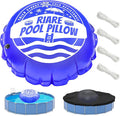 Riare 1pcs 4 X 4 Ft Pool Air Pillows for Above Ground Pools- Winter Pool Pillow Swimming Pools Closing Winterizing Kit with Ropes, Cold-Resistant 0.4mm Thicken PVC Ice Equalizer Pillow for Support