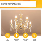 Hizashi LED Candelabra Bulbs 40 watt Equivalent, 90+ CRI Dimmable E12 LED Bulb Flame Tip Candle Bulbs, 4W 450LM 2700K Soft Warm White, CA10 Chandelier Bulbs Candelabra Base, UL Listed - 6 Pack