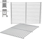 7639 17.5" Grill Grates Replacement for Weber GS4 Spirit II 300 Series, for Weber Spirit 300 Grill Grates, Genesis Silver/Gold/Platinum B/C, Genesis 1000-5000 for Weber Grill Grates