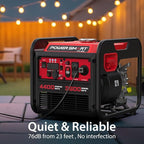 PowerSmart 4400-Watt Portable Generator with Inverter Technology, 30 amp for Home Use and Emergency Backup, 2025 EPA Compliant