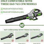 Blower Wall Mount Holder Compatible with EGO 765 CFM Power+ LB7654 LB7650 Leaf Blower, Blower Wall Hanger for Garage & Shed Organization