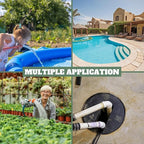 1/2 HP Submersible Sump Pump with Vertical Float Switch, Portable Utility Pump With 10ft Power Cord, Sub Water Pump for Draining Flooded Basement, Hot Tub, Pool, Pond, Sump Pits