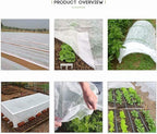 Agfabric Plant Covers Freeze Protection Floating Row Covers 2.0oz 10'x30' Frost Cloth for Freeze Protection,Winter Garden Frost Cover for Plants,White