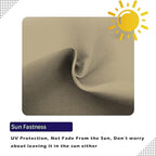idee-home Outdoor Pillows with Inserts Included, Patio Outside Square Pillows Waterproof Set of 2, 18 x 18 inch