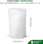 20 Pack Heavy Duty Sand Bags, (20" X 30"), Used for Flooding, Builders, Garden Waste, Grain Storage and Cargo Handling (20)