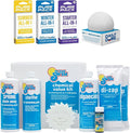 In The Swim Deluxe Chemical Value Kit and 100 Days of Summer Bundle - for Above Ground and In-Ground Pools - Easy Maintenance and Season-Long Clarity - 15K Gallons