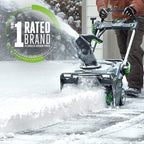 EGO Power+ SNT2102 21-Inch 56-Volt Lithium-Ion Cordless Snow Blower with Peak Power - (2) 5.0Ah Batteries and Rapid Charger Included