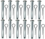 Replace 703063 1668344 1686806yp Fits Most Newer Snapper snowthrowers Shear pin Kit (12 Pack)