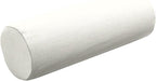 Cushion Source 20" x 6" Sunbrella Bolster Pillow, Indoor/Outdoor Decorative Support Pillow, Fade and Water Resistant, Sunbrella Canvas White