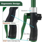 Heavy Duty 28 Inch Watering Wand with Pivoting Head, Adjustable Garden Hose Water Sprayer Wand with Ergonomic Handle, Spray 6 Watering Patterns, Perfect for Watering Seedling Beds, Flowers