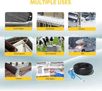 TDSF1 125ft Roof and Gutter Heat Tape, Self-Regulating, ETL Certified, for Effective Pipe and Roof Ice Prevention, 120V